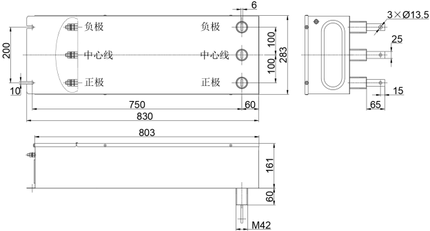 直流两线电源滤波器